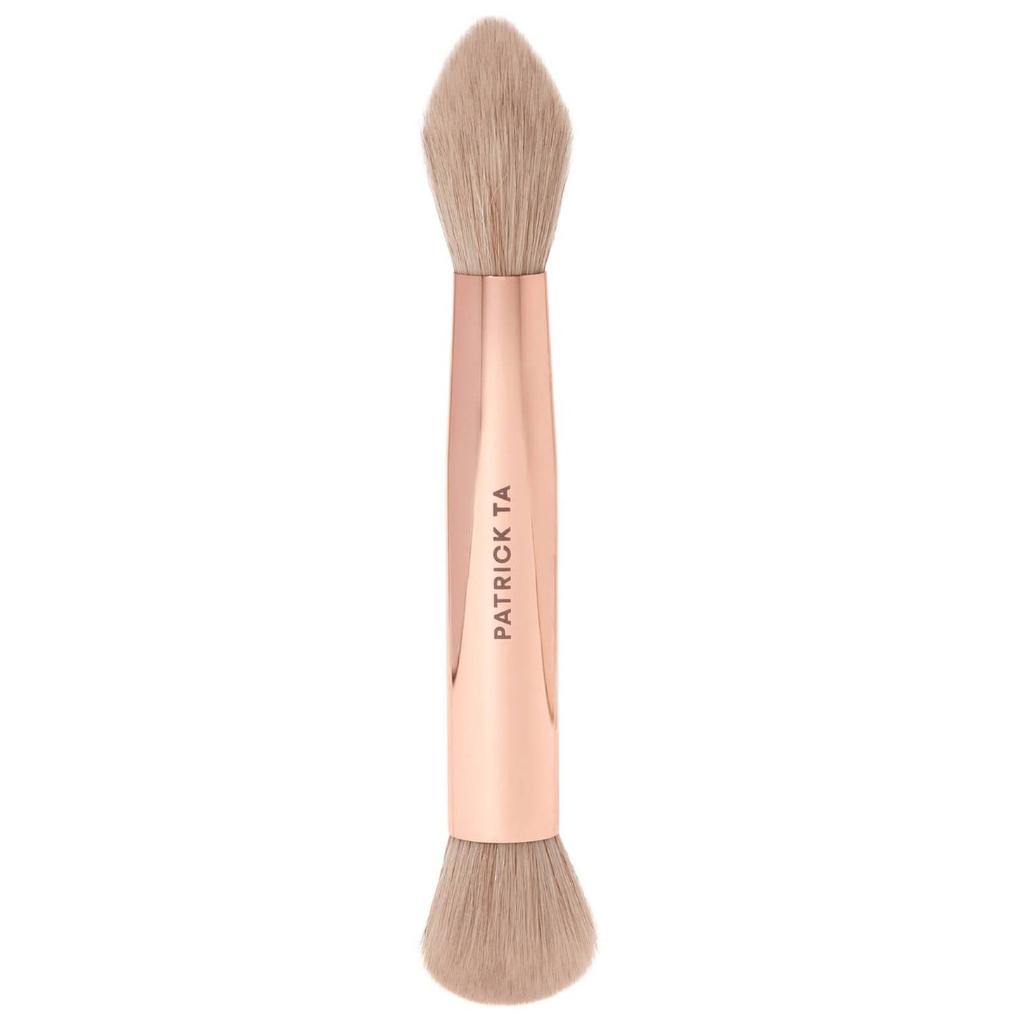 Подвійний пензлик для кремових та сухих текстур Major Skin Dual-Ended Complexion Brush