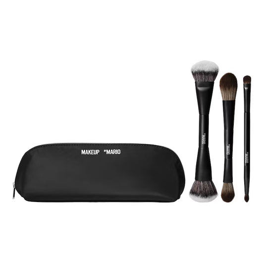 Лімітований набір пензлів Mario's Face & Eye Brush Trio Makeup by Mario