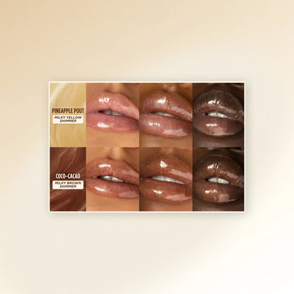 Лімітований набір олій для губ Tropical Lip Duo Gisou