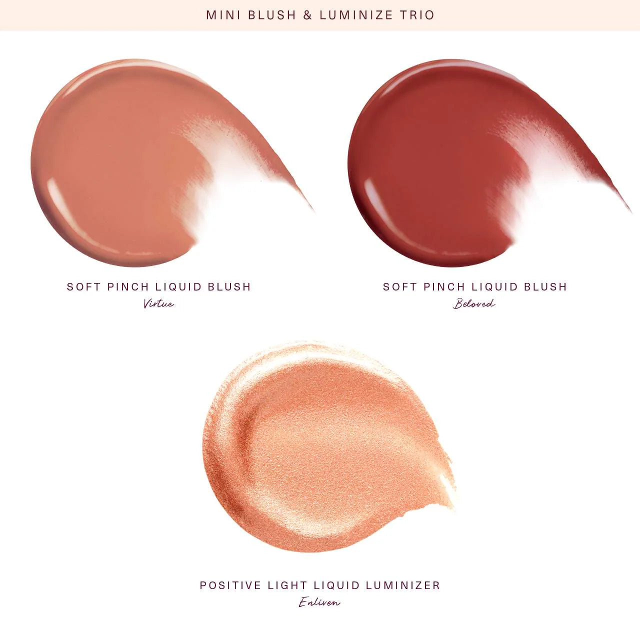 Лімітований набір Mini Blush and Luminize Trio