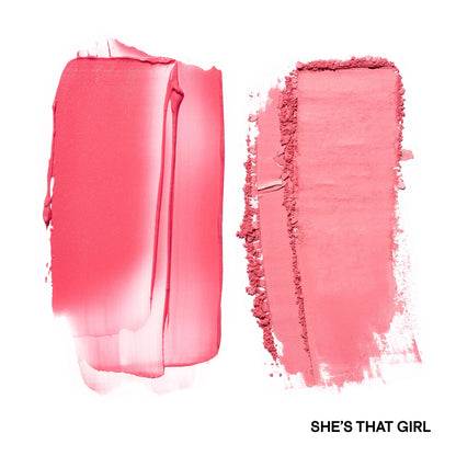 Міні румʼяна Mini Major  Double-Take Crème & Powder Blush Duo- Shes That Girl