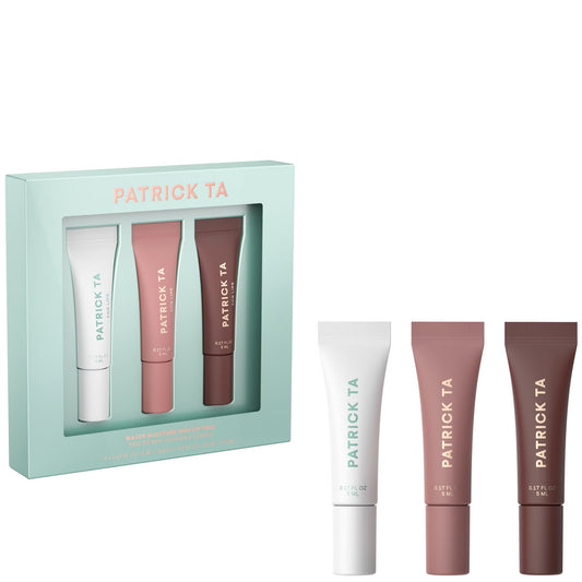 Лімітований набір бальзамів  Major Moisture Lip Trio Patrick Ta
