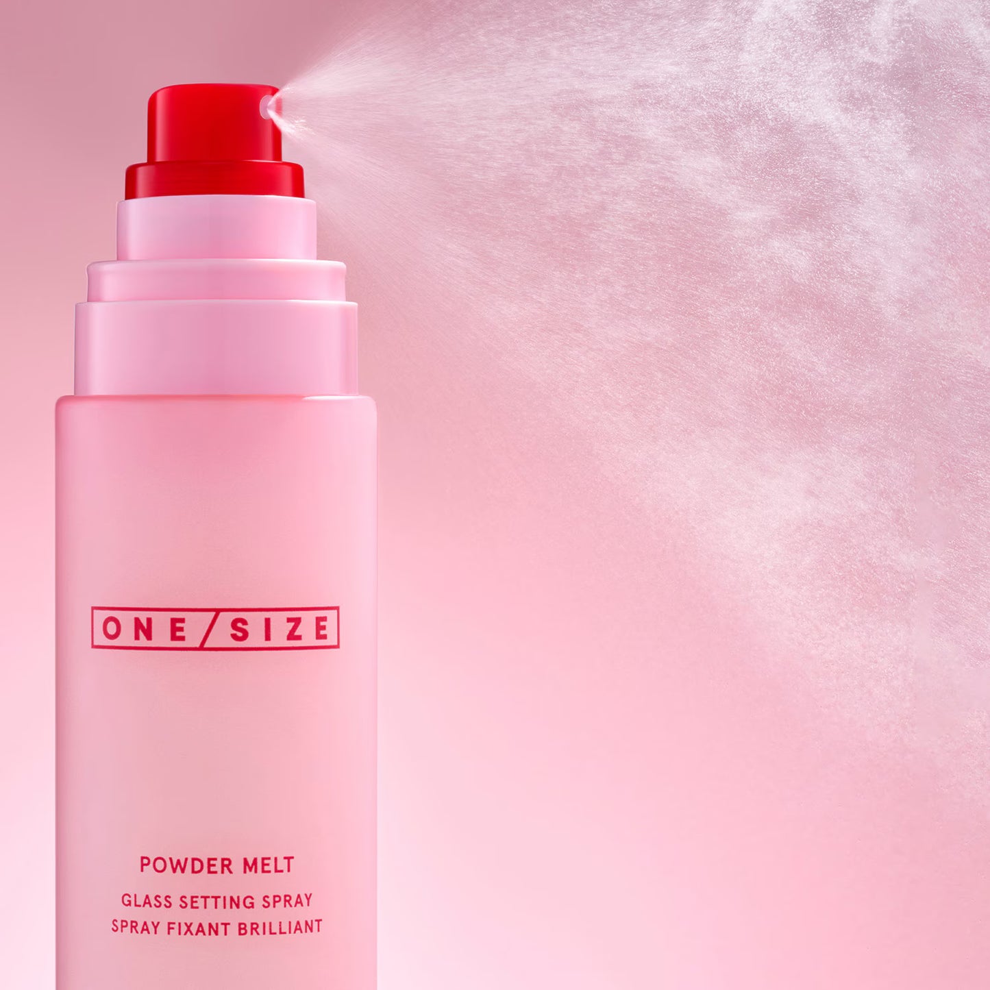 Фіксуючий спрей з сяйвом Powder Melt - Glass Setting Spray One Size