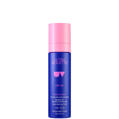 Спрей з SPF Preen Screen SPF 50+ Reapplication Mist