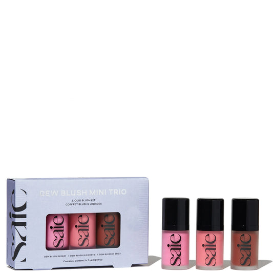 Набір румʼян  Mini Dew Blush Trio SAIE