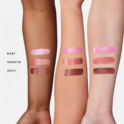 Набір румʼян  Mini Dew Blush Trio SAIE