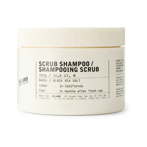 Скраб-шампунь Scrub Shampoo Basil Black Sea Salt