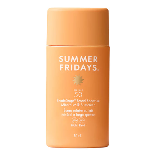 Мінеральний крем з тоном SPF 50 ShadeDrops Milk Sunscreen Summer Fridays