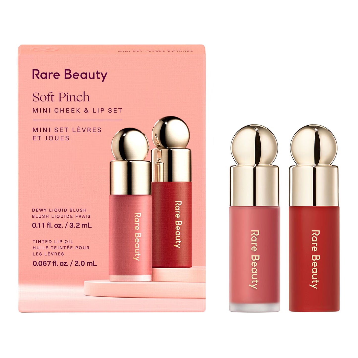 Лімітований набір Soft Pinch Set RARE BEAUTY