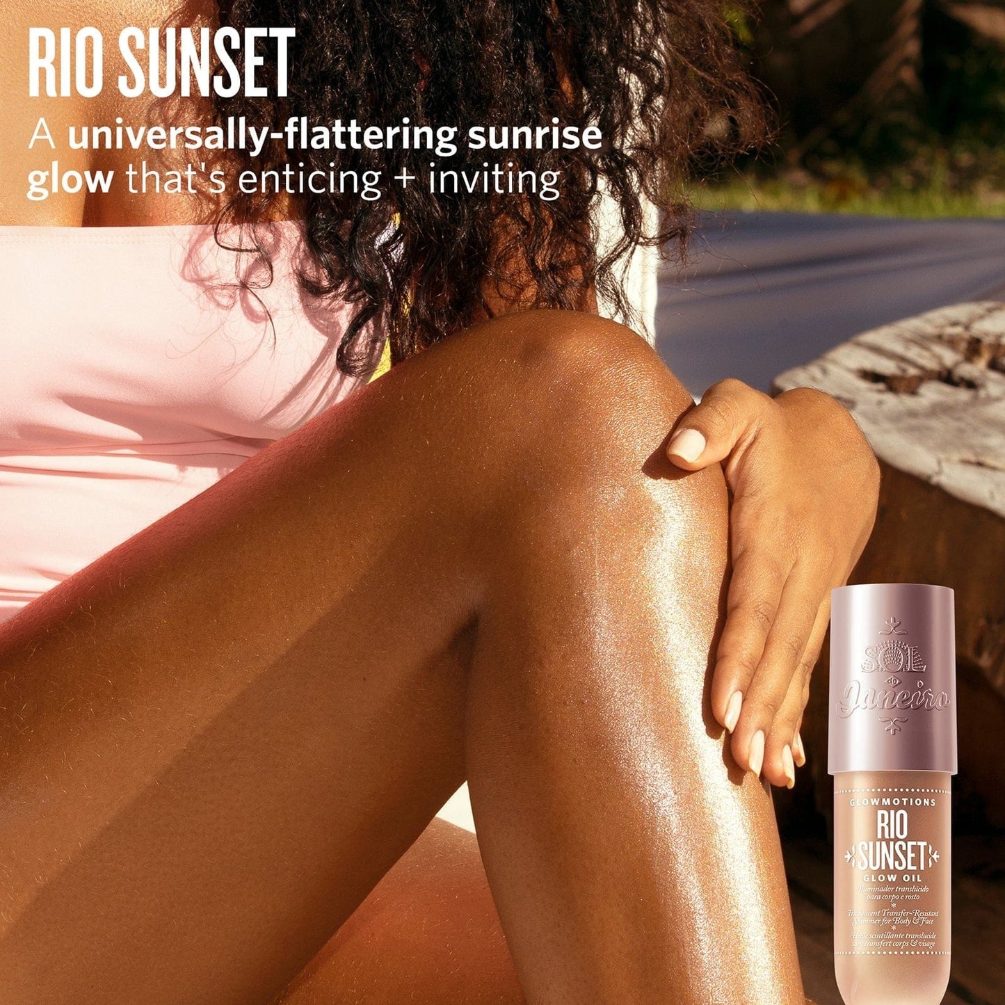 Олія для тіла із мерехтінням  GlowMotions Body Oil Rio Sunset