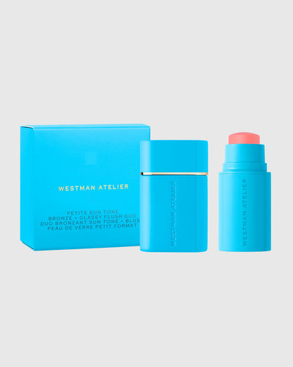 Лімітований набір  Petite Sun Tone Bronze + Glassy Flush Duo Westman Atelier