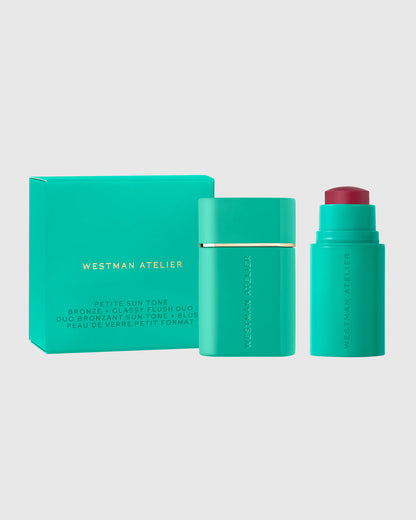 Лімітований набір  Petite Sun Tone Bronze + Glassy Flush Duo Westman Atelier