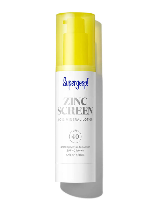 Лосьон для лица Zincscreen 100% Mineral Sunscreen Lotion SPF 40