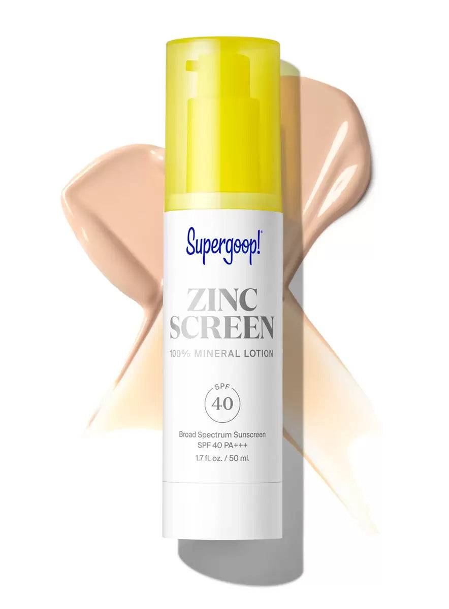 Лосьон для лица Zincscreen 100% Mineral Sunscreen Lotion SPF 40