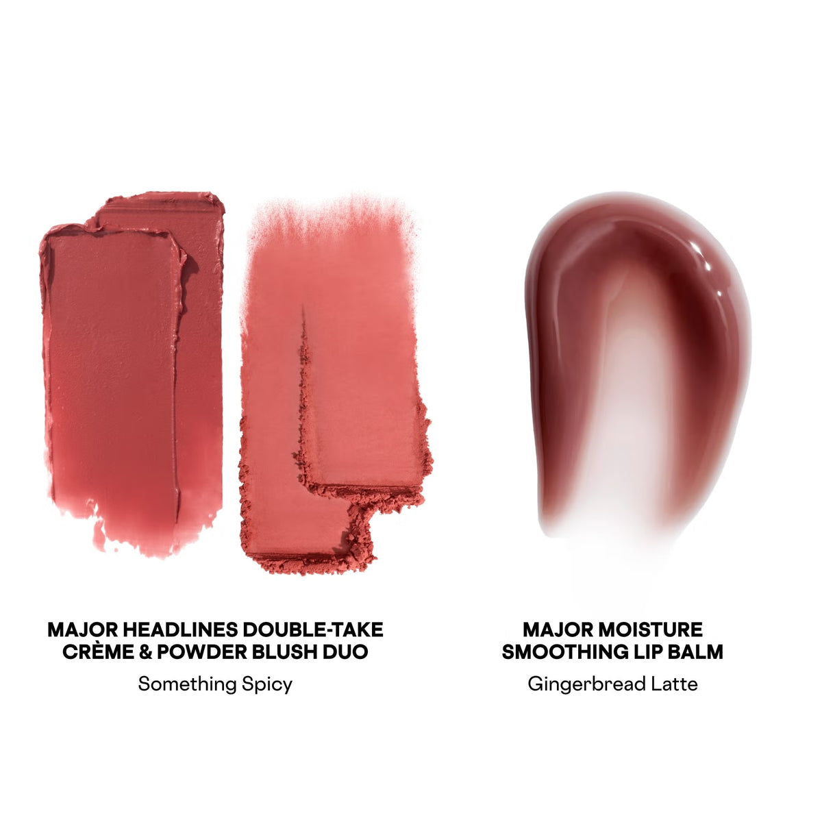 Лімітований набір  Major Headlines Blush & Balm Set - Gingerbread Latte  Patrick Ta