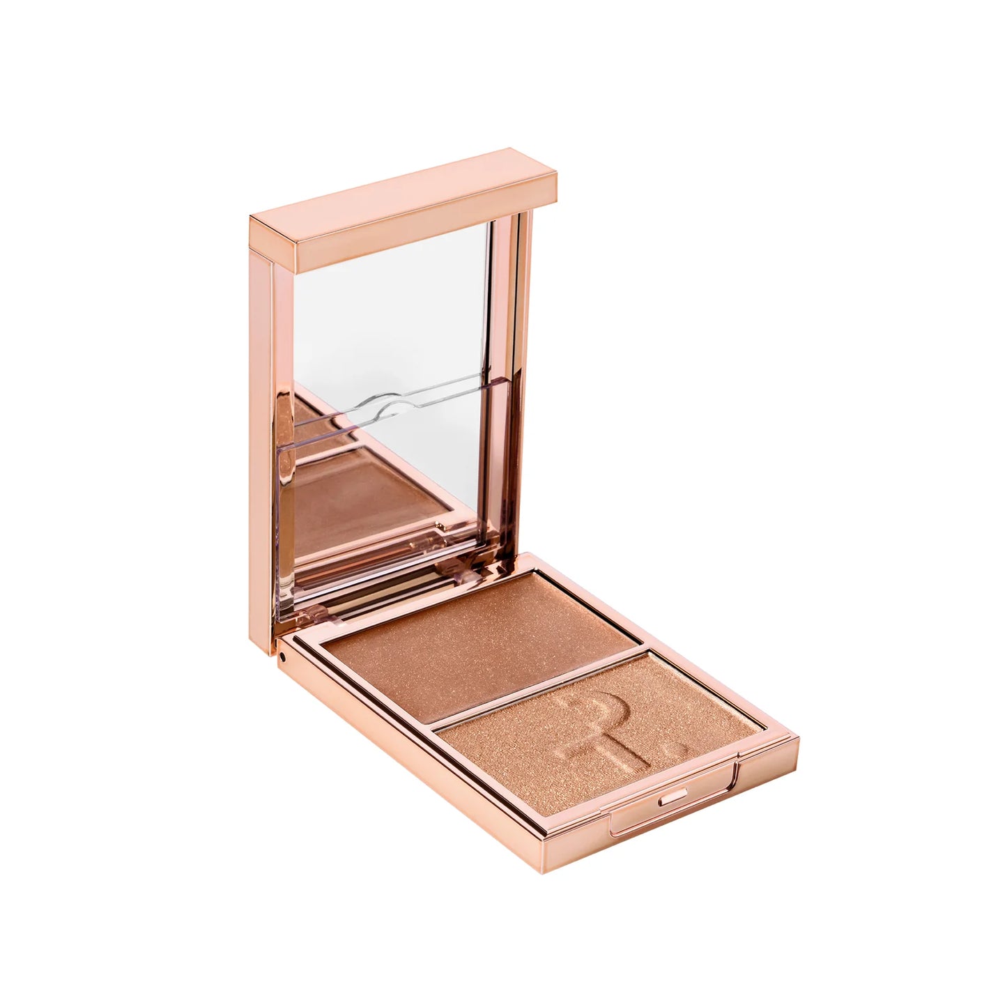 Дует  хайлайтер & пензлик Major Glow Crème & Powder Light Highlighter Set