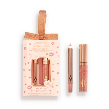 Лімітований набір Pillow Talk Mini Glossy Lips Duo