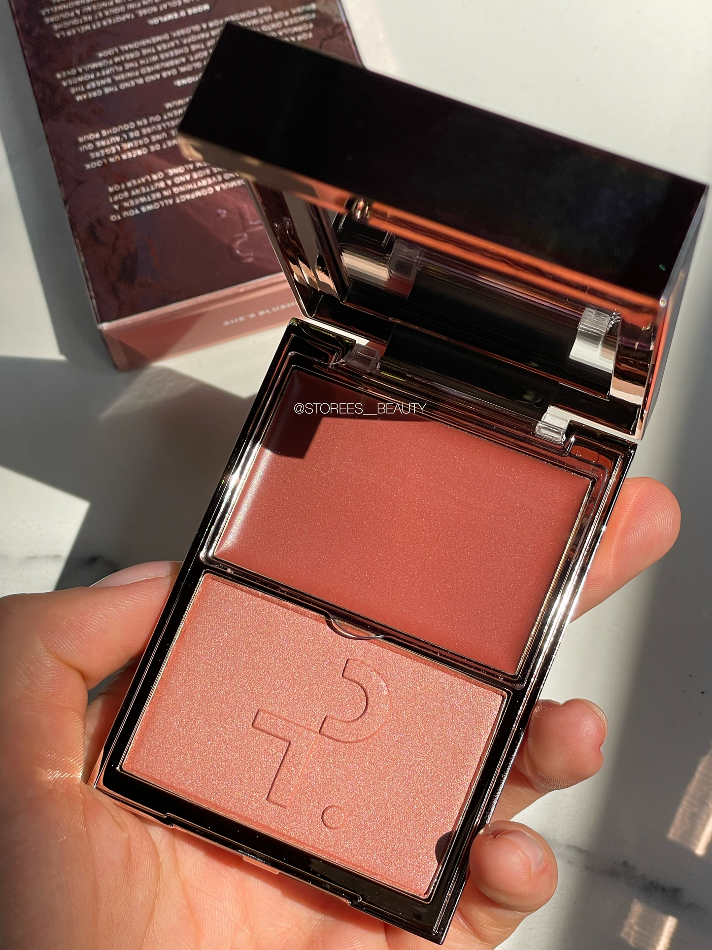 Картина румян Major Beauty Headlines – Double-Take Creme &amp; Powder Blush Blush Duo