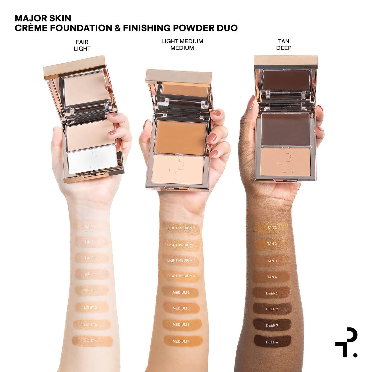 Палетка Major Skin Crème Foundation & Finishing Powder Duo