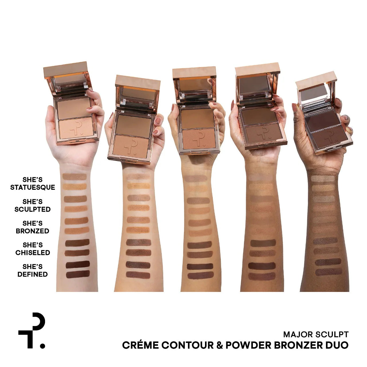 Палетка  Major Sculpt Crème Contour & Powder Bronzer Duo