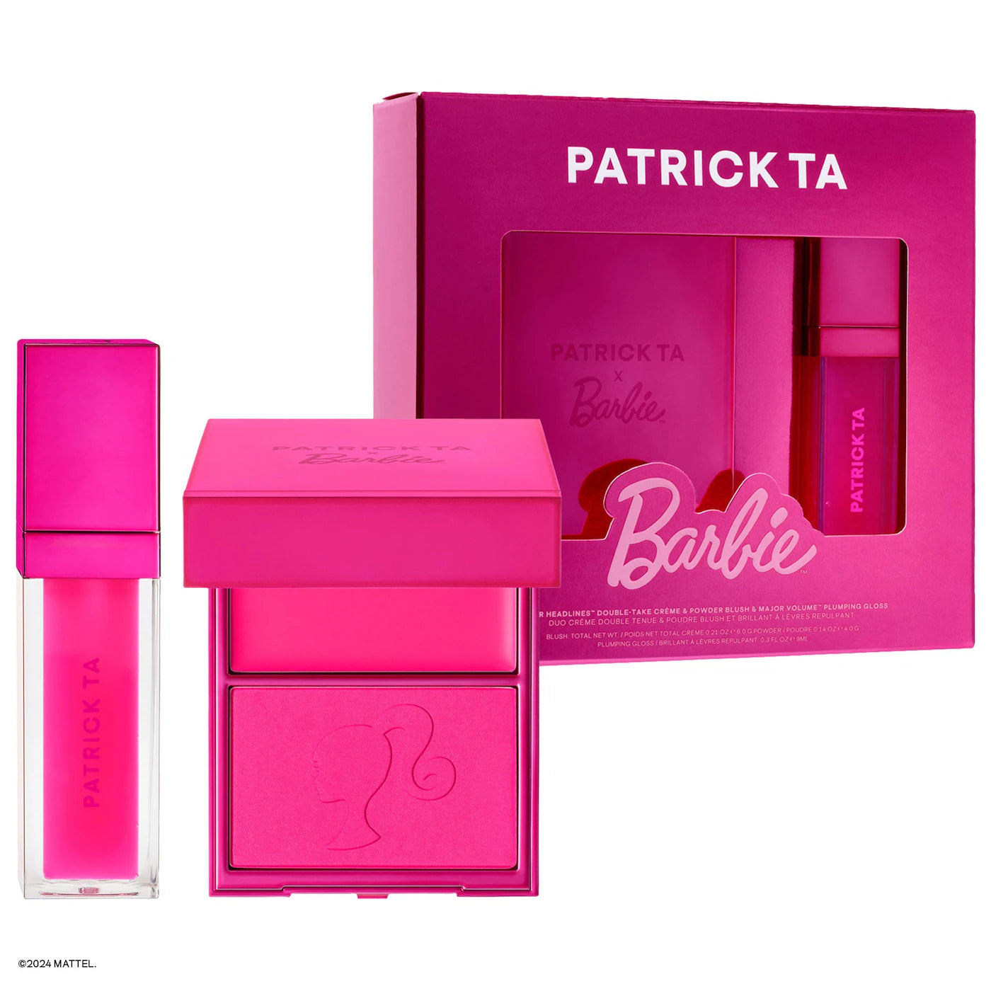 Лімітований набір Patrick Ta x Barbie™ Blush Duo and Lip Set