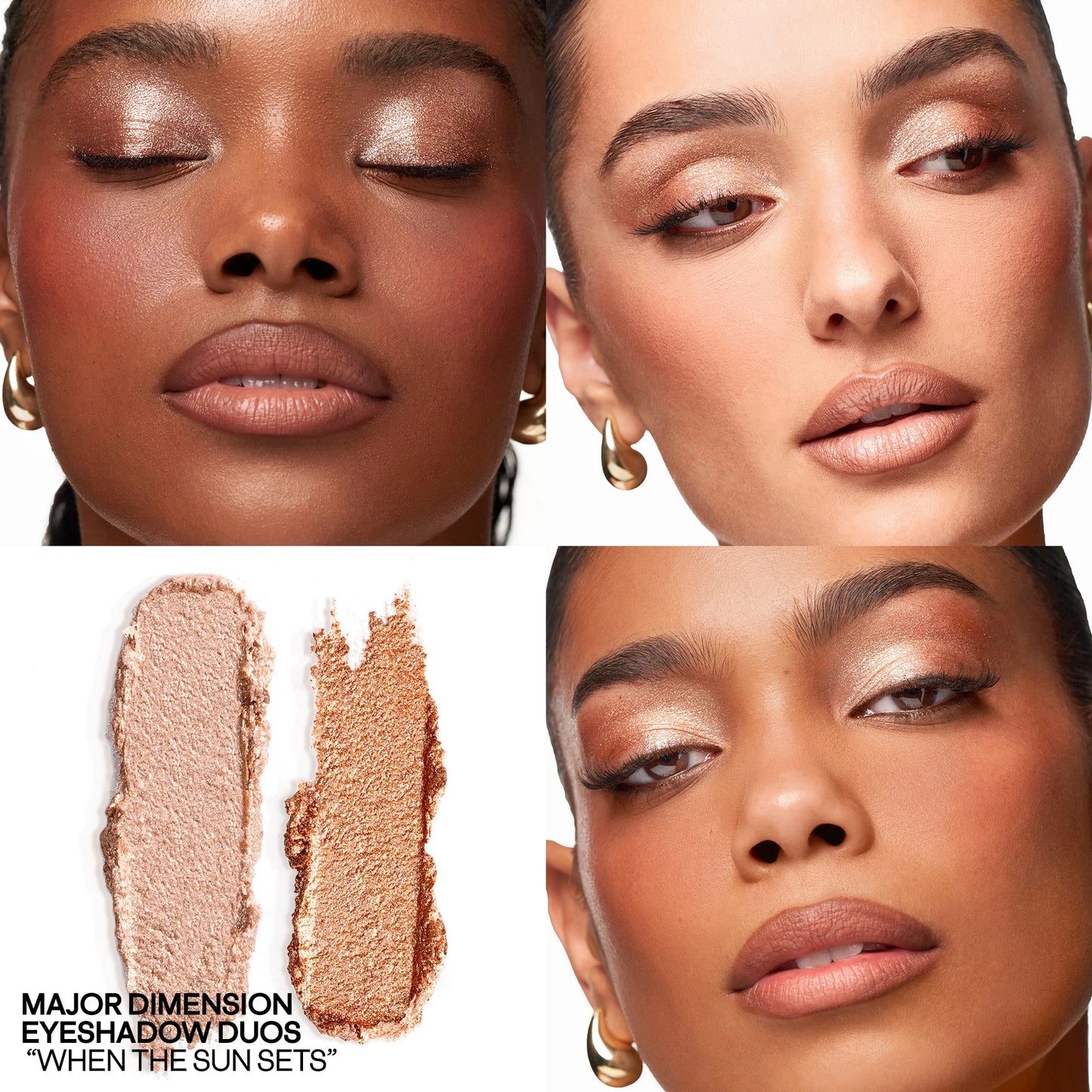 Тіні спаркли  Major Dimension Eyeshadow Duos